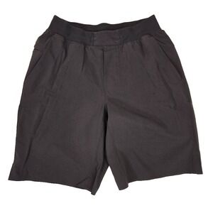 Lululemon T.H.E. Short LTT 9" Athletic Pull-On Men's Size SMALL‎ Black LM7A94S